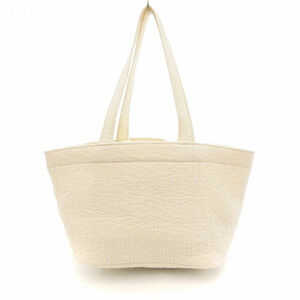 Le Talon Nubi Bag Tote Quilted Ivory White UO